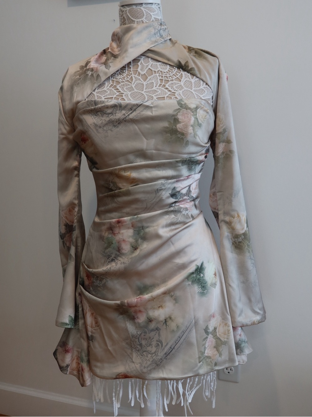 House of CB Toira Floral Corset Mini Dress - Picture 2 of 8